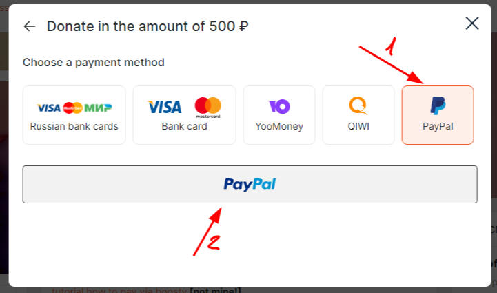 And continue with PayPal